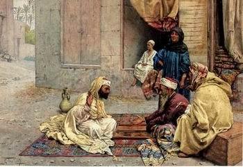 unknow artist Arab or Arabic people and life. Orientalism oil paintings 192 Germany oil painting art